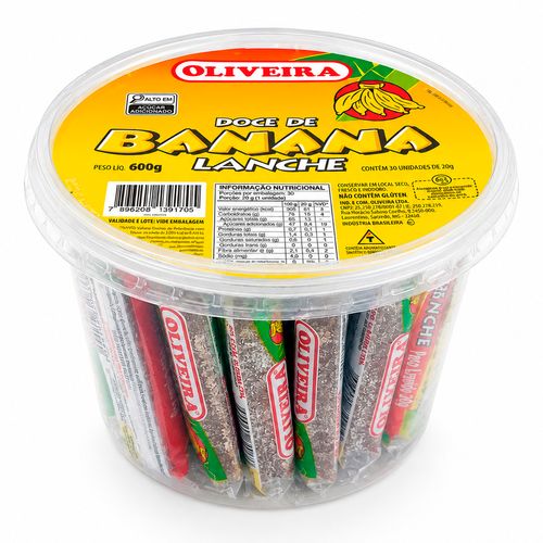 DOCE DE BANANA 30UNI OLIVEIRA 2